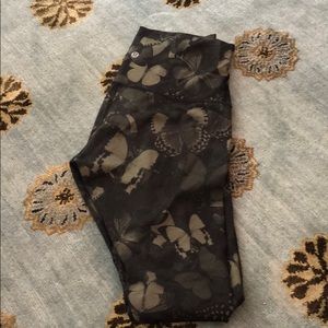 Lulu lemon butterfly leggings